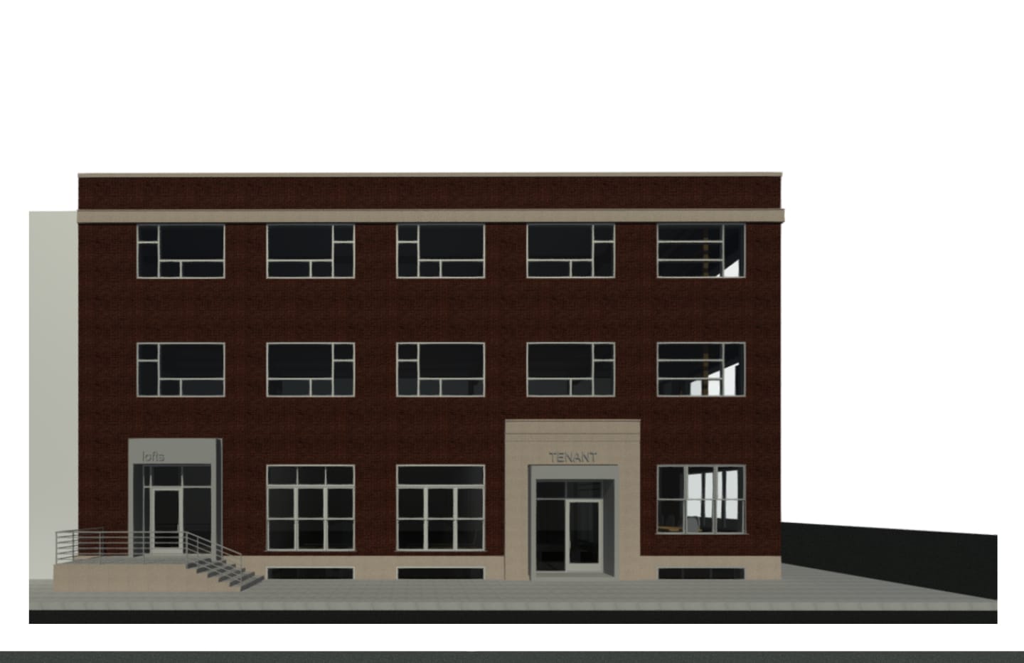 side view out outside of 339 Square